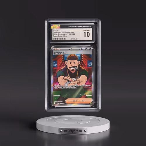 2023 Shiny Treasure ex #342/190 Judge - Super Rare Holo (CGC 10 GEM MINT)