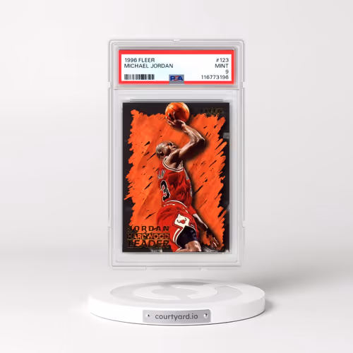 1996 Fleer #123 Michael Jordan (PSA 9 MINT)