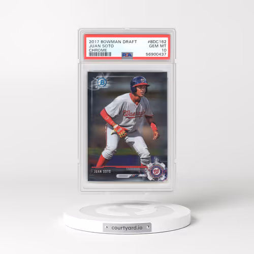 2017 Bowman Draft #BDC162 Juan Soto - Chrome (PSA 10 GEM MINT)