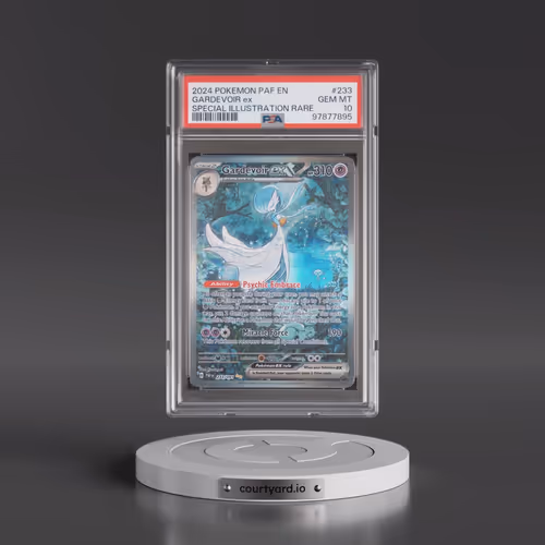 2024 Pokémon Paf EN-Paldean Fates #233 Gardevoir EX - Holo Special Illustration Rare (PSA 10 GEM MIN