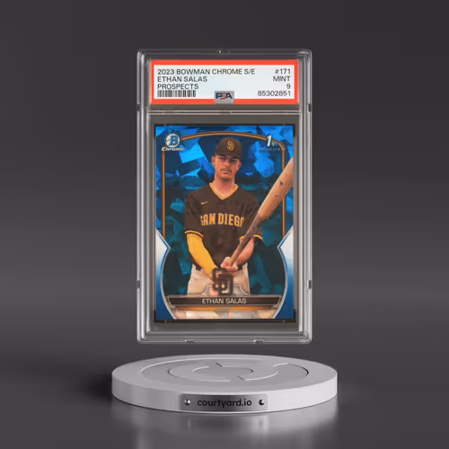 2023 Bowman Chrome Sapphire Edition Prospects #171 Ethan Salas (PSA 9 MINT)