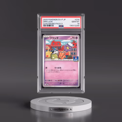 2025 Pokémon SV-P Promo #234 Drifloon - Gym Promo Pack 9 (PSA 10 GEM MINT)