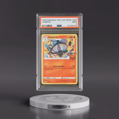 2023 Pokémon Trick or Trade #025 Lampent (PSA 9 MINT)