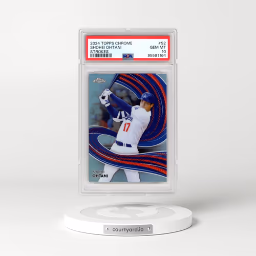 2024 Topps Chrome Strokes #S2 Shohei Ohtani (PSA 10 GEM MINT)