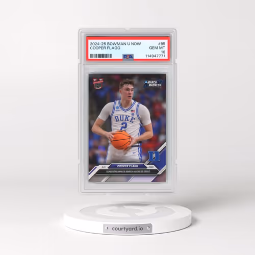 2024-25 Bowman U Now #95 Cooper Flagg (PSA 10 GEM MINT)