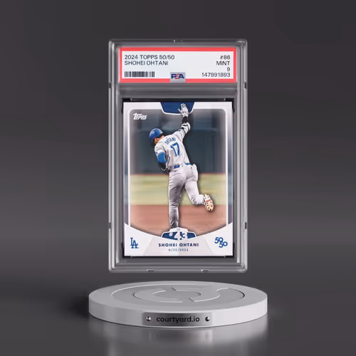 2024 Topps 50/50 Shohei Ohtani #86 Shohei Ohtani (PSA 9 MINT)