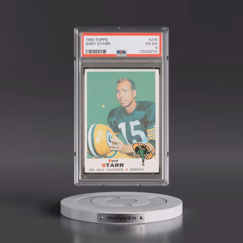 1969 Topps #215 Bart Starr (PSA 4 VG-EX)