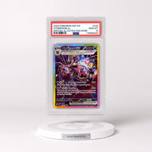 2024 Pokémon Ssp EN-Surging Sparks #240 Hydreigon EX - Holo Special Illustration Rare (PSA 10 GEM MI