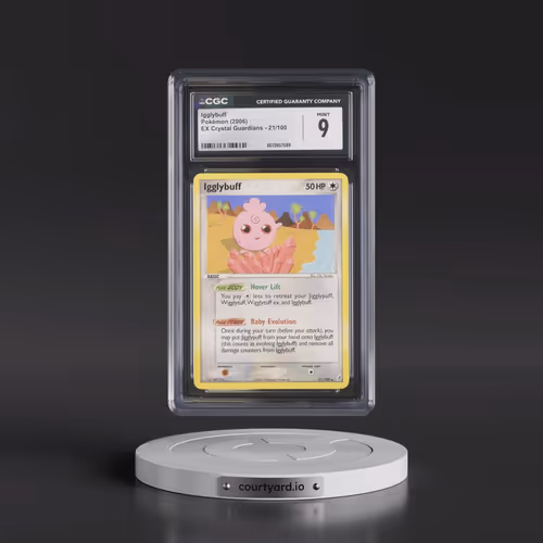 2006 EX Crystal Guardians #21/100 Igglybuff (CGC 9 MINT)