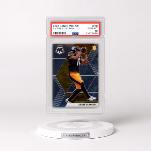2020 Panini Mosaic #220 Chase Claypool (PSA 10 GEM MINT)