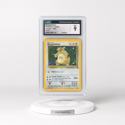 1999 Jungle #5/64 Kangaskhan - Holo (CGC 9 MINT)