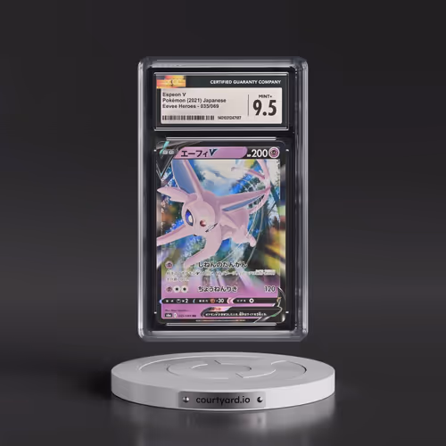 2021 Eevee Heroes #035/069 Espeon V - Holo (CGC 9.5 MINT+)