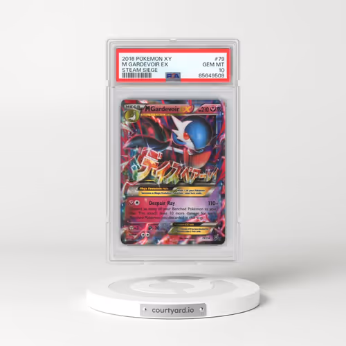 2016 Pokémon XY Steam Siege #79 M Gardevoir EX - Holo (PSA 10 GEM MINT)