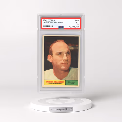 1961 Topps #80 Harmon Killebrew (PSA 5 EX)
