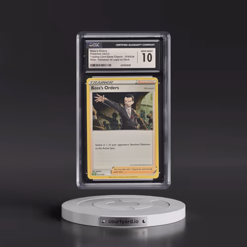 2023 Trading Card Game Classic - CLV, CLC, CLB #019/034 Boss's Orders - Venusaur & Lugia ex Deck