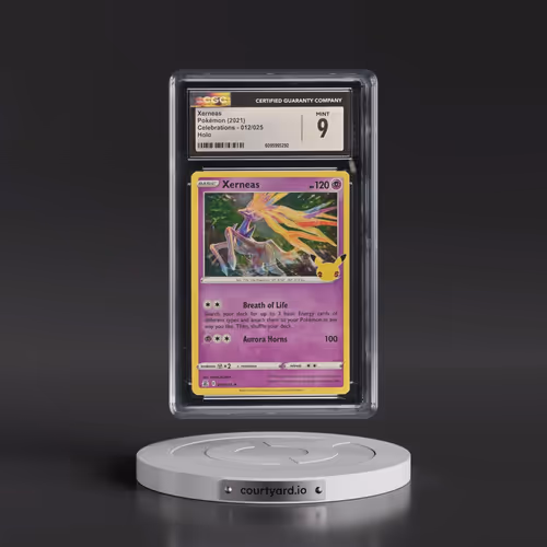 2021 Celebrations #012/025 Xerneas - Holo (CGC 9 MINT)