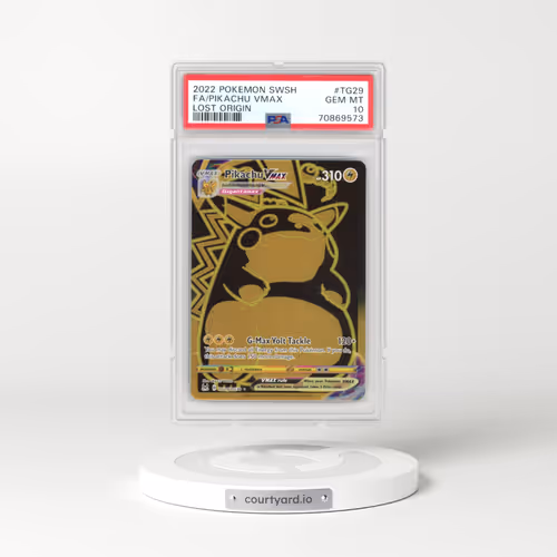 2022 Lost Origin #TG29 Pikachu VMAX - Holo (PSA 10 GEM MINT)