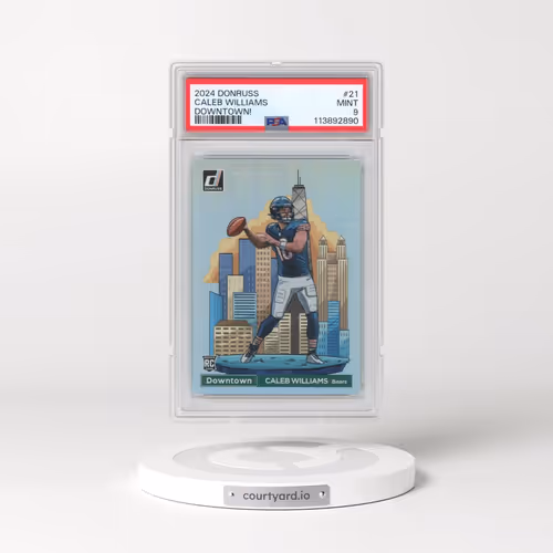 2024 Panini Donruss Downtown! #21 Caleb Williams (PSA 9 MINT)