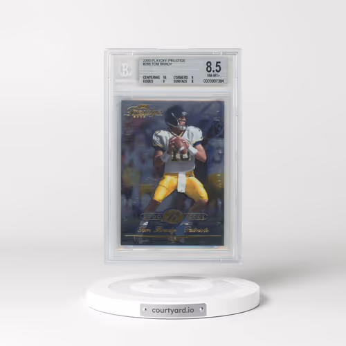 2000 Playoff Prestige #286 Tom Brady (BGS 8.5 NM-MT+)