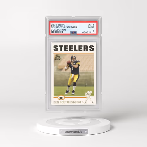 2004 Topps #311 Ben Roethlisberger - Collection (PSA 9 MINT)