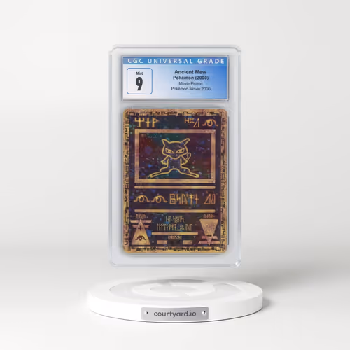 2000 Movie Promo Ancient Mew - Pokémon Movie 2000 (CGC 9 MINT)