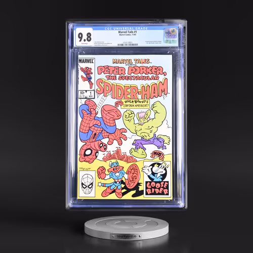 Marvel Tails #1 CGC 9.8 White Pages (Marvel Comics, 11/83)