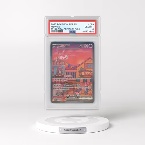 2023 Pokémon Svp EN-SV Black Star Promo #053 Mew EX - Holo 151 Ultra-Premium Collection (PSA 10 GEM MINT)