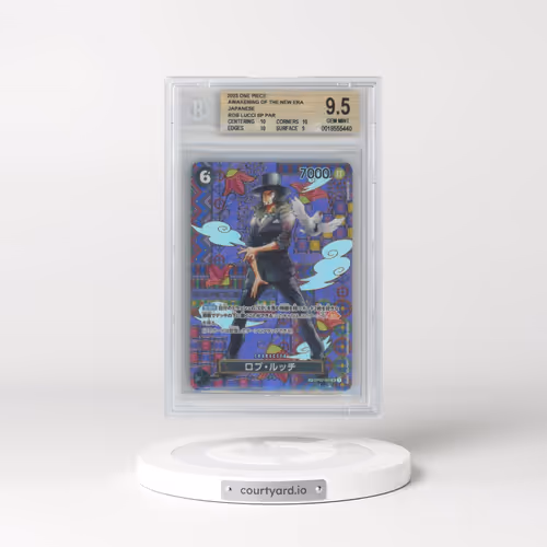 2023 One Piece Card Game Awakening of the New Era Japanese #OP03092 Rob Lucci ALT ART SP (BGS 9.5 GE