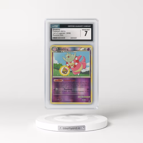 2011 Call of Legends #32/95 Slowking - Reverse Holo (CGC 7 NM)