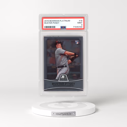 2010 Bowman Platinum #18 Buster Posey (PSA 9 MINT)