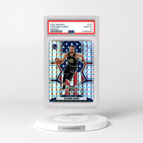 2021 Panini Mosaic #247 Stephen Curry - Mosaic (PSA 10 GEM MINT)