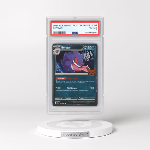 2024 Pokémon Trick or Trade #057 Gengar (PSA 8 NM-MT)