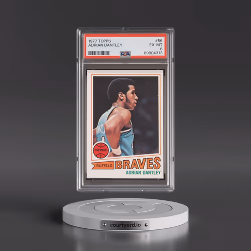 1977 Topps #56 Adrian Dantley (PSA 6 EX-MT)