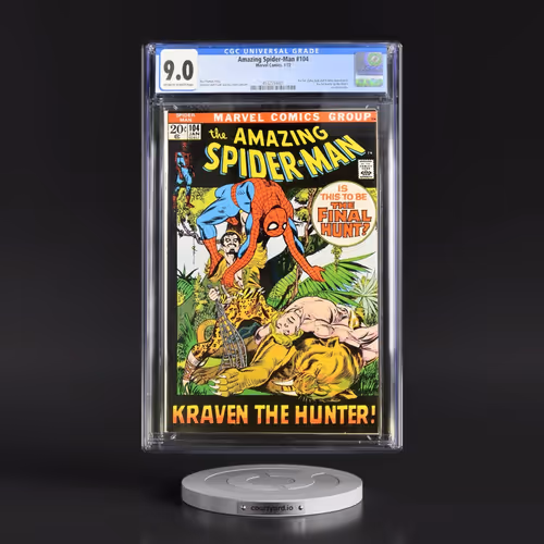 Amazing Spider-Man #104 CGC 9.0 Off-white to White Pages (Marvel Comics, 1/72) - Universal