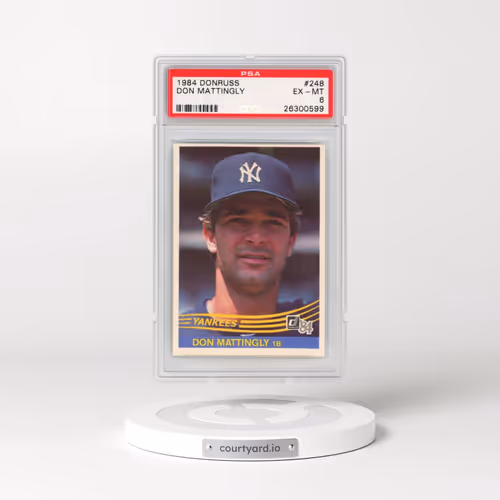 1984 Donruss #248 Don Mattingly (PSA 6 EX-MT)