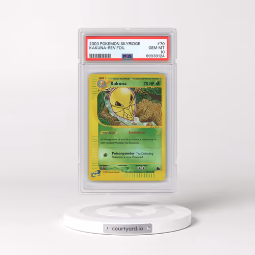 2003 Pokémon Skyridge #70 Kakuna - Reverse Foil (PSA 10 GEM MINT)