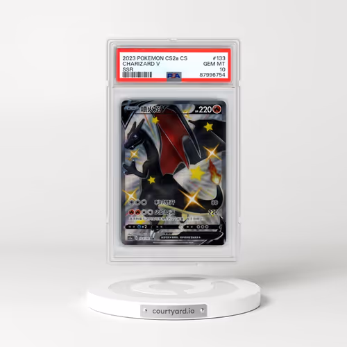 2023 Pokémon Simplified Cs2a C-Vivid Portrayals: Obsidian #133 Charizard V - Holo Ssr (PSA 10 GEM MINT)