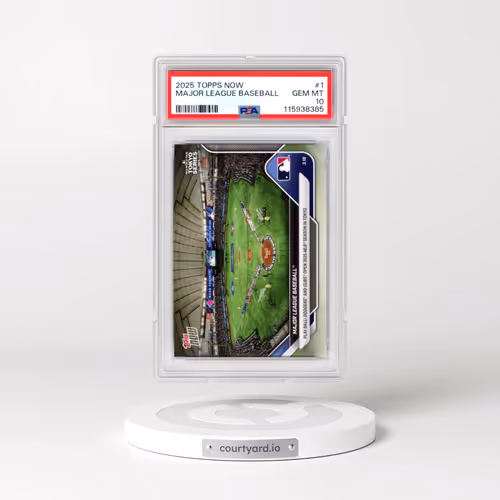 2025 Topps Now #1 Major League Baseball (PSA 10 GEM MINT)