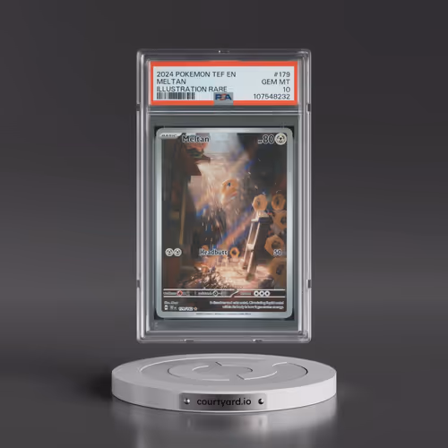 2024 Pokémon Tef EN-Temporal Forces #179 Meltan - Illustration Rare (PSA 10 GEM MINT)