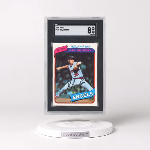 1980 Topps #580 Nolan Ryan (SGC 8 NM-MT)