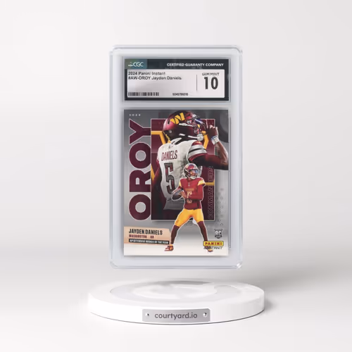 2024 Panini Instant #AW-OROY Jayden Daniels (CGC 10 GEM MINT)