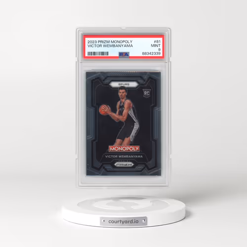2023 Panini Prizm Monopoly #81 Victor Wembanyama (PSA 9 MINT)