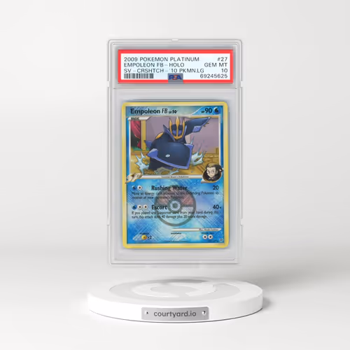 2009 Pokémon Platinum Supreme Victors #27 Empoleon FB - Holo Crosshatch-2010 Pokemon League (PSA 10