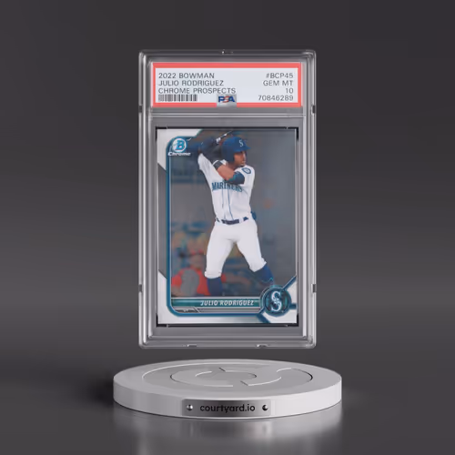 2022 Bowman Chrome Prospects #BCP45 Julio Rodriguez (PSA 10 GEM MINT)