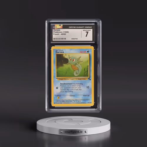 1999 Fossil #49/62 Horsea (CGC 7 NM)