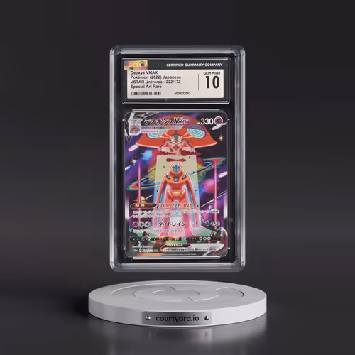 2022 VSTAR Universe #222/172 Deoxys VMAX - Special Art Rare Holo (CGC 10 GEM MINT)