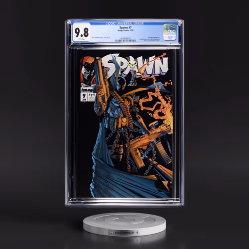 Spawn #7 CGC 9.8 White Pages (Image Comics, 1/93) - Universal