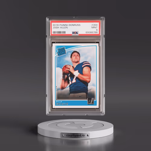 2018 Panini Donruss #304 Josh Allen (PSA 9 MINT)