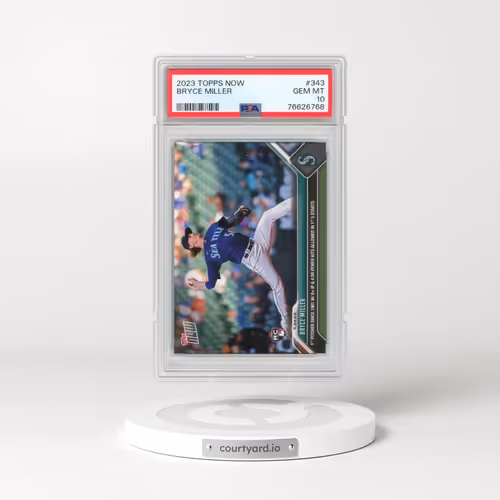 2023 Topps Now #343 Bryce Miller (PSA 10 GEM MINT)