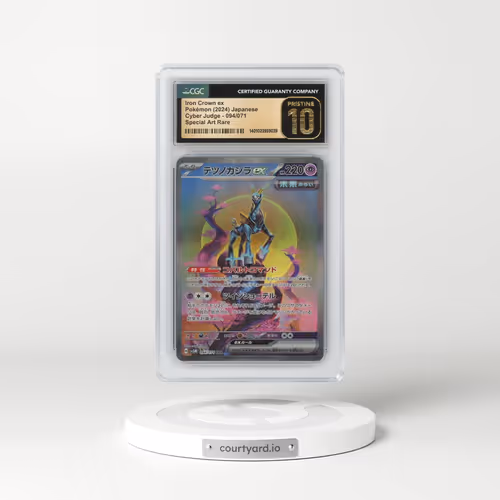 2024 Cyber Judge #094/071 Iron Crown ex - Special Art Rare (CGC 10 PRISTINE)